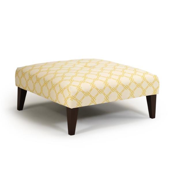 Best Home Furnishings Vero Fabric Ottoman Vero 9980R (Beige Patterns) IMAGE 1