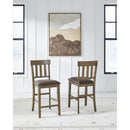  Signature Design by Ashley Urbinforte PCD592 6 pc Counter Height Dining Set IMAGE 3
