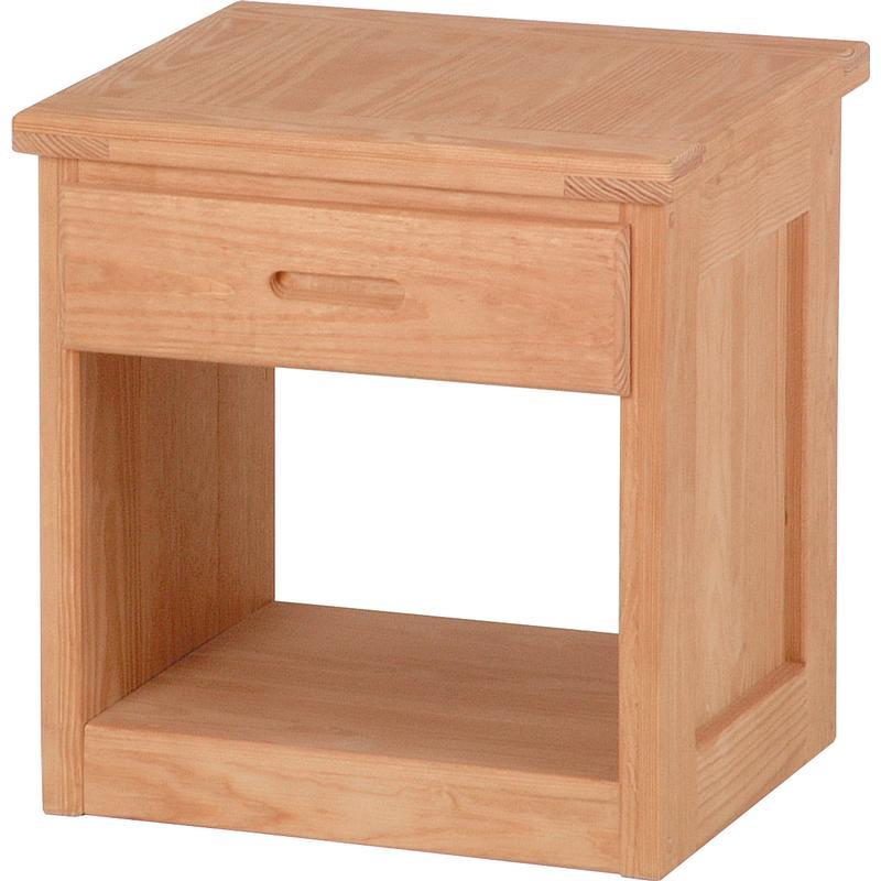Crate Designs Furniture 1-Drawer Kids Nightstand T7010 IMAGE 1