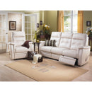  Elran Milano Reclining Leather Loveseat 90375-05-GR100 IMAGE 1