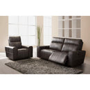  Elran Colton Power Reclining Leather Sofa 40816-MEC-OP IMAGE 1