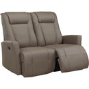  Elran Lainee Reclining Leather Loveseat L0575-MEC-OP IMAGE 1