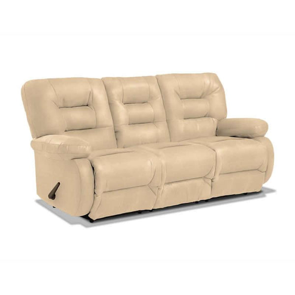 Best Home Furnishings Maddox Reclining Fabric/Leather Look Sofa S840CA4-24367LV IMAGE 1