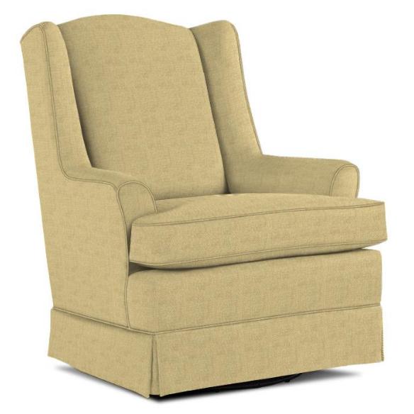 Best Home Furnishings Natasha Swivel, Glider Fabric Chair 7147-21757 IMAGE 1