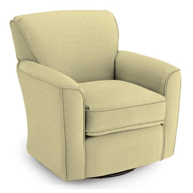 Best Home Furnishings Kaylee Swivel, Glider Fabric Chair 2887-21907 IMAGE 1