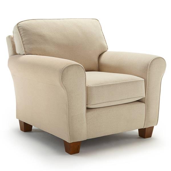 Best Home Furnishings Annabelo Stationary Leather Chair C80DP IMAGE 1