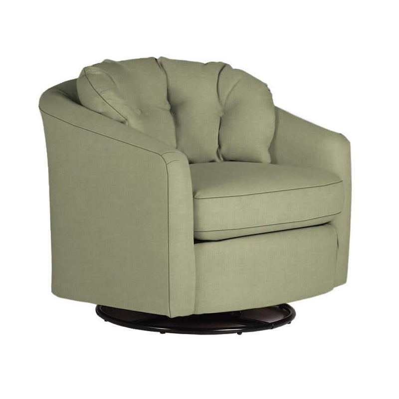 Best Home Furnishings Sanya Swivel Fabric Chair 2467-2-20133 IMAGE 1