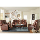 Best Home Furnishings Lucas Reclining Leather Sofa S856CA4-73254-L IMAGE 3