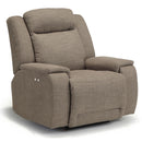 Best Home Furnishings Hardisty Power Rocker Leather Match Recliner Hardisty 6NP87-LV Power Rocker Recliner IMAGE 1