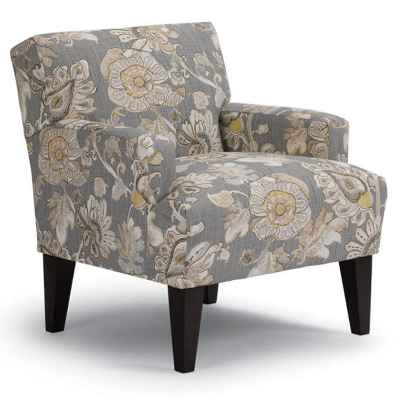 Best Home Furnishings Randi Stationary Fabric Accent Chair Randi 2110E (Grey) IMAGE 1