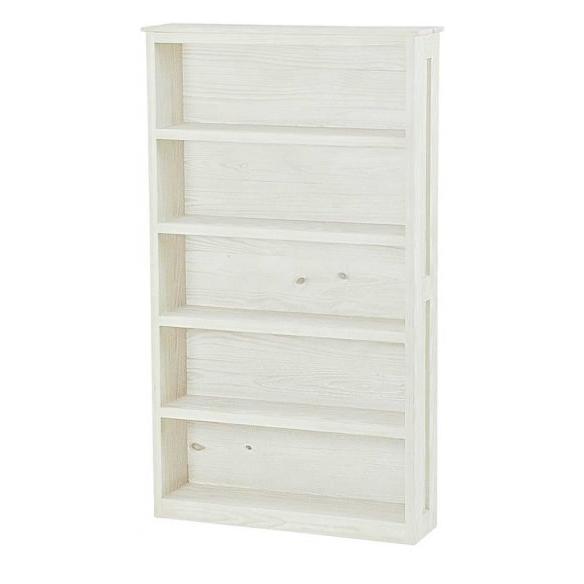 Crate Designs Furniture Bookcases 5+ Shelves 8005 Bookcase - White IMAGE 1