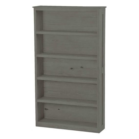 Crate Designs Furniture Bookcases 5+ Shelves 8005 Bookcase - Grey IMAGE 1