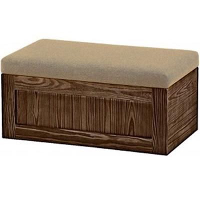 Crate Designs Furniture Storage Bench 8018 Storage Bench - Brown IMAGE 1