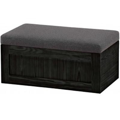 Crate Designs Furniture Storage Bench E8018 Storage Bench - Espresso IMAGE 1