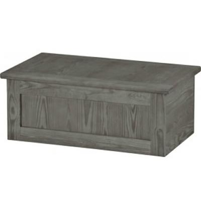 Crate Designs Furniture Storage Bench 8008 Storage Bench - Grey IMAGE 1