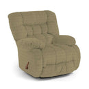 Best Home Furnishings Plusher Rocker Fabric Recliner Plusher 8MW27 (Camel) IMAGE 1