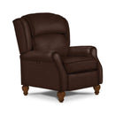 Best Home Furnishings Patrick Leather Recliner 0L00ABLU-73346L IMAGE 2