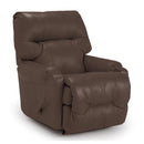 Best Home Furnishings Dewey Fabric and Leather Look Recliner Dewey 9AW14LV-71368-L IMAGE 1