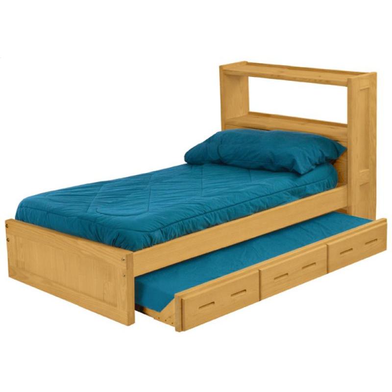 Crate Designs Furniture Bookcase Twin Bed with Trundle A4336 IMAGE 3