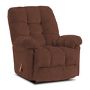Best Home Furnishings Brosmer Manual Leather Rocker Recliner 9MW87-1LV-73014L IMAGE 1