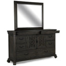 Magnussen Bellamy Landscape Dresser Mirror B2491-40 IMAGE 5