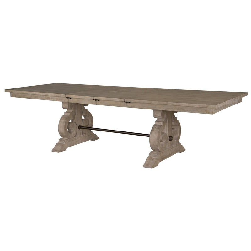 Magnussen Tinley Park Dining Table with Trestle Base D4646-20B/D4646-20T IMAGE 2