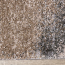  Kalora Interiors Breeze Blue Grey Simple Patches Rug, 5'3" x 7'7" IMAGE 10