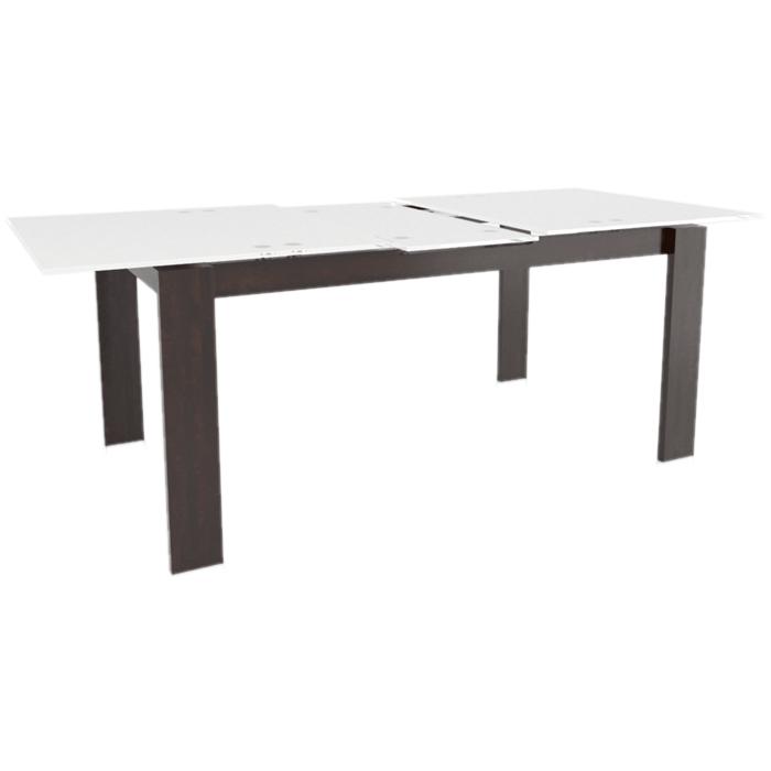 Canadel Downtown Dining Table with Glass Top GRE03866WH18MDCN1 IMAGE 6