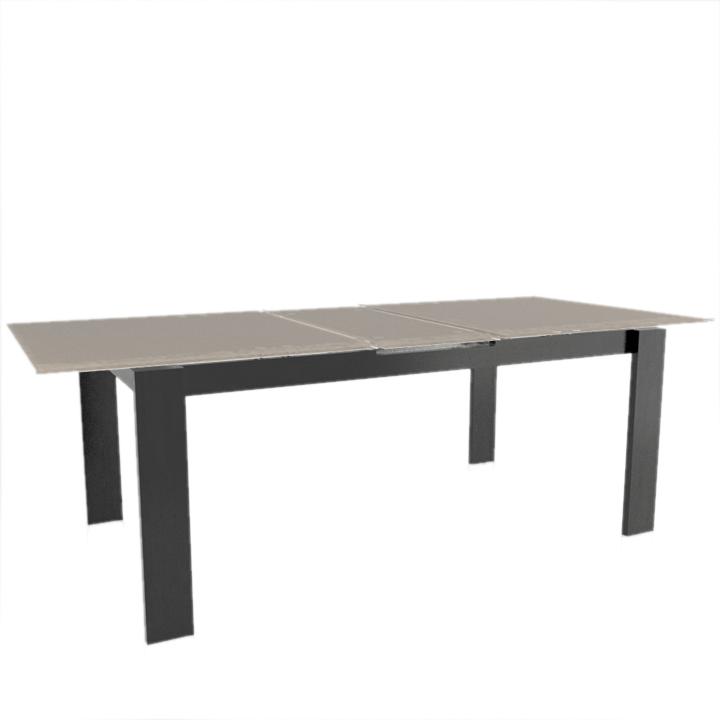 Canadel Downtown Dining Table with Glass Top GRE04072WB05MDCN1 IMAGE 7