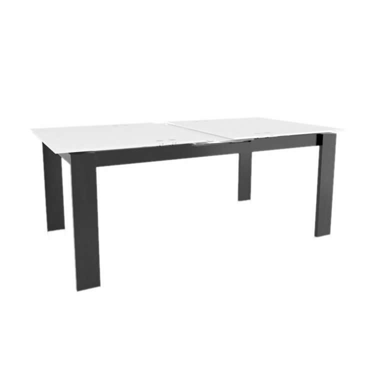 Canadel Downtown Dining Table with Glass Top GRE04072WH34MDCN1 IMAGE 3