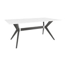 Canadel Downtown Dining Table with Glass Top GRE04072WH59MDPNF/BAS02003NA59MDP IMAGE 1