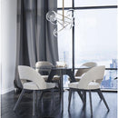 Canadel Round Downtown Dining Table with Glass Top GRN04848CL59MDQNF/BAS01005NA59MDQ IMAGE 2