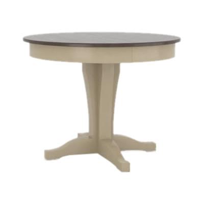 Canadel Round Canadel Dining Table with Pedestal Base TRN042422916MXCDF IMAGE 1