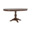 Canadel Round Canadel Dining Table with Pedestal Base TRN042423333MXPB1/BAS01000NA33MXP IMAGE 1