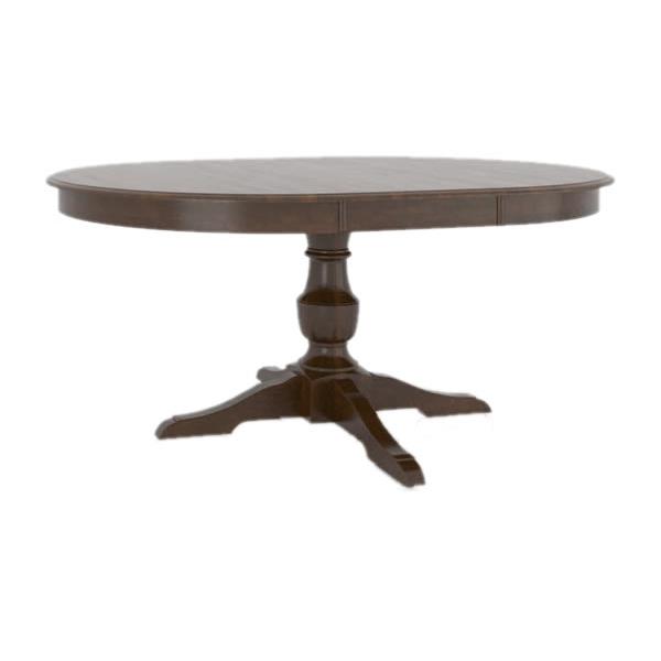 Canadel Round Canadel Dining Table with Pedestal Base TRN054541919MXPA1/BAS01003NA19MXP IMAGE 1
