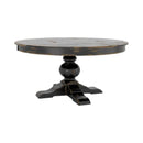 Canadel Round Champlain Dining Table with Pedestal Base TRN060606363DBTNF/BAS01003NA63DBT IMAGE 1