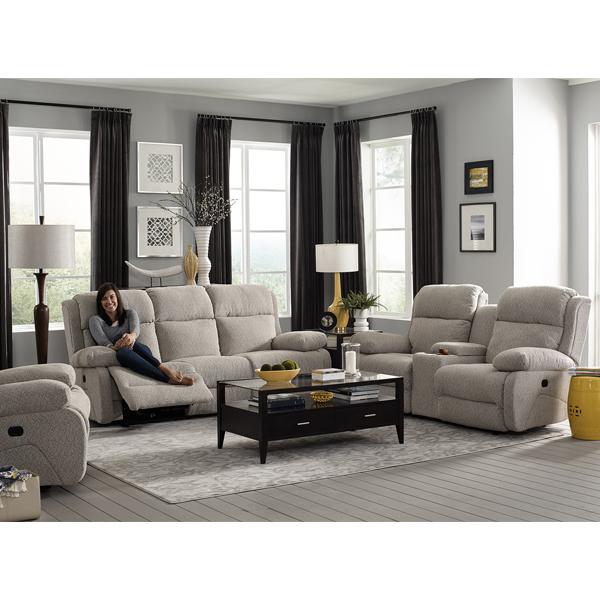 Best Home Furnishings Telva Power Reclining Fabric Loveseat Telva L980RY4 Loveseat IMAGE 2