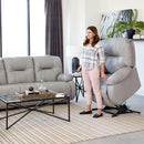 Best Home Furnishings Brinley 2 Leather Lift Chair 8MW81LU 42613AL IMAGE 3