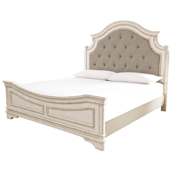 Signature Design by Ashley Realyn California King Upholstered Panel Bed B743-58/B743-56/B743-94 IMAGE 1