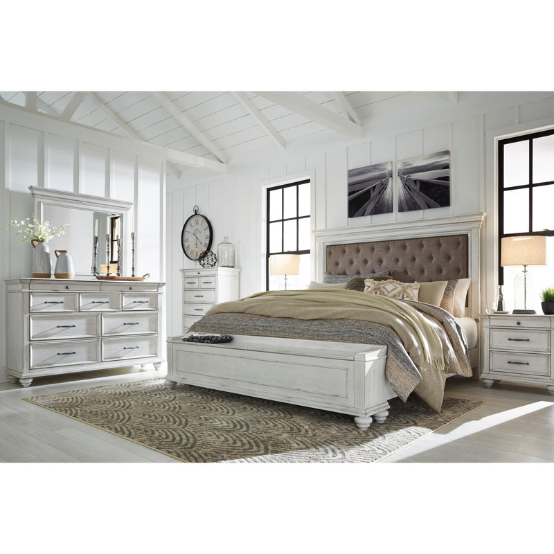Benchcraft Kanwyn Queen Upholstered Panel Bed with Storage B777-157/B777-54S/B777-96 IMAGE 7