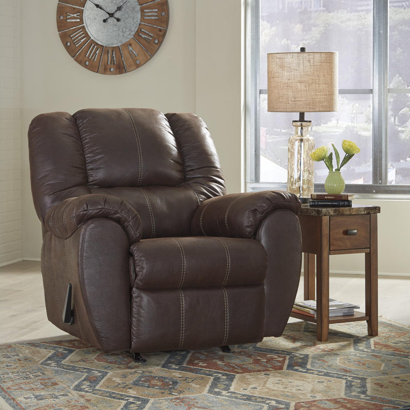 Signature Design by Ashley McGann Rocker Leather Look Recliner 1030125 IMAGE 3