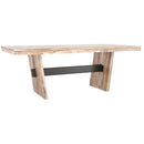 Canadel East Side Dining Table with Trestle Base TRE0408402NAEERNF/BAS02003NA02EER IMAGE 1