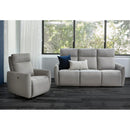  Elran Freya Power Reclining Leather Sofa Freya 40836-06-OPH Power Reclining Sofa with Adjustable Headrest IMAGE 2