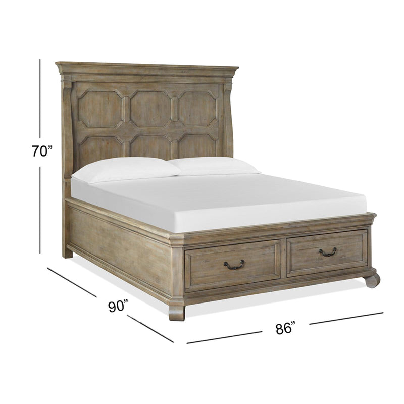 Magnussen Tinley Park King Panel Bed with Storage B4646-53R/B4646-63F/B4646-64H IMAGE 3