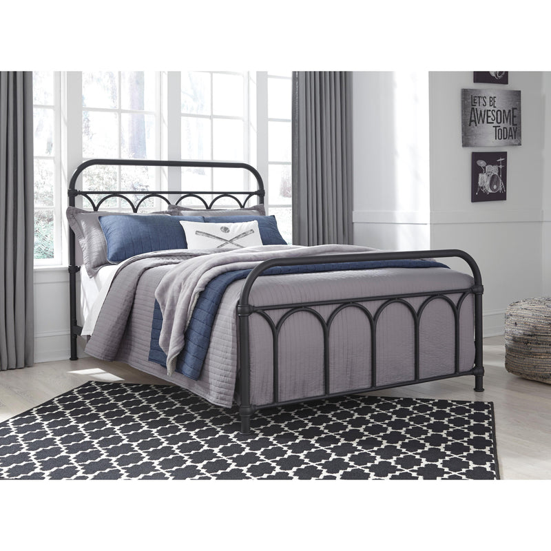 Signature Design by Ashley Nashburg Queen Metal Bed B280-681 IMAGE 5