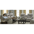 Best Home Furnishings Brinley Reclining Fabric Loveseat Brinley L700CA4 Space Saver Loveseat with Console IMAGE 2