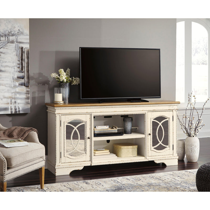 Signature Design by Ashley Realyn TV Stand with Cable Management W743-68 IMAGE 6