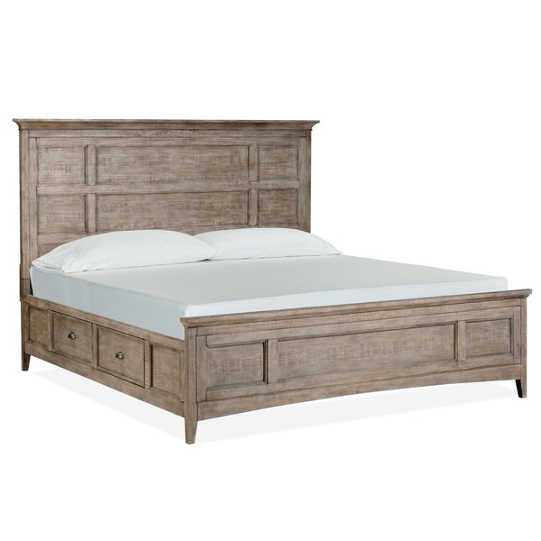 Magnussen Paxton Place California King Panel Bed with Storage B4805-64F/B4805-64H/B4805-74B IMAGE 1