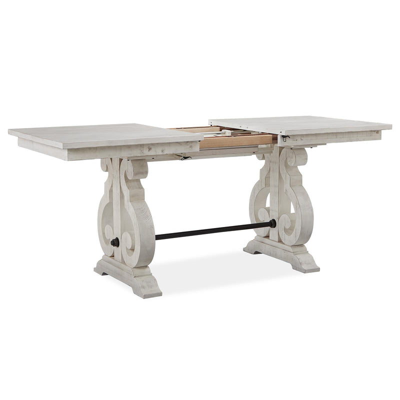 Magnussen Bronwyn Counter Height Dining Table with Trestle Base D4436-42B/D4436-42T IMAGE 2