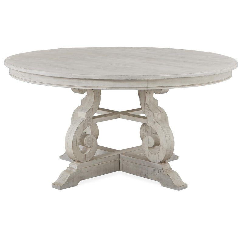 Magnussen Round Bronwyn Dining Table with Pedestal Base D4436-23B/D4436-23T IMAGE 4